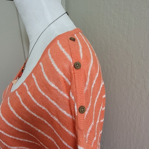 J. Jill tissue sweater beach resort linen blend🏵 - Picture 2 of 13